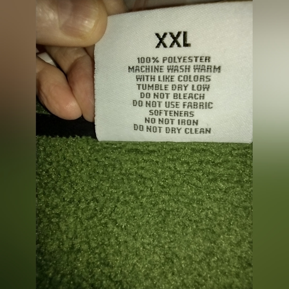 Green Fleece Jacket - Picture 10 of 12